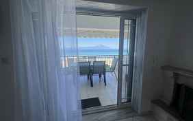 Der große Balkon des Panorama-Appartements